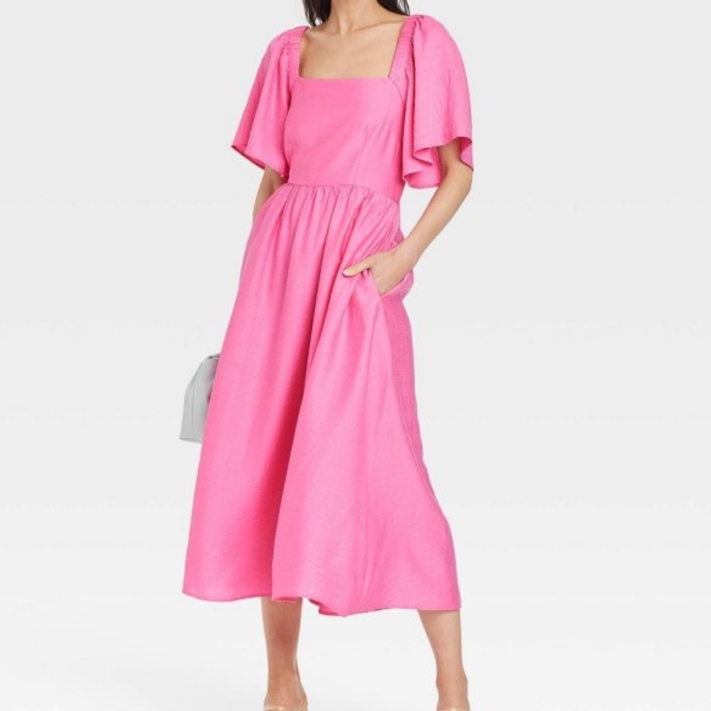 Stunning pink dress